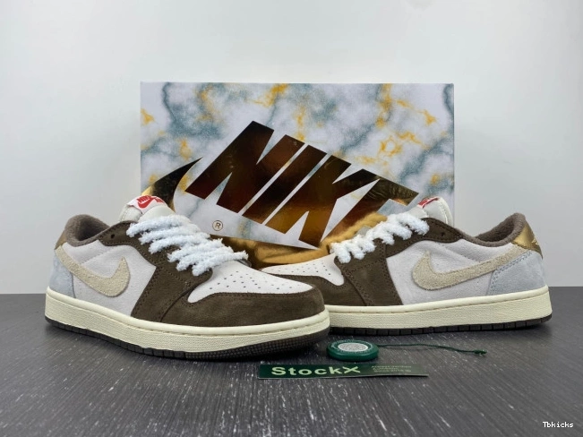 Reps TBK Retro OG Air the 1 Low Year Rabbit Jordan DV1312-200 of 0819